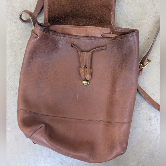 Vintage Brown Coach Backpack - Picture 2 of 5